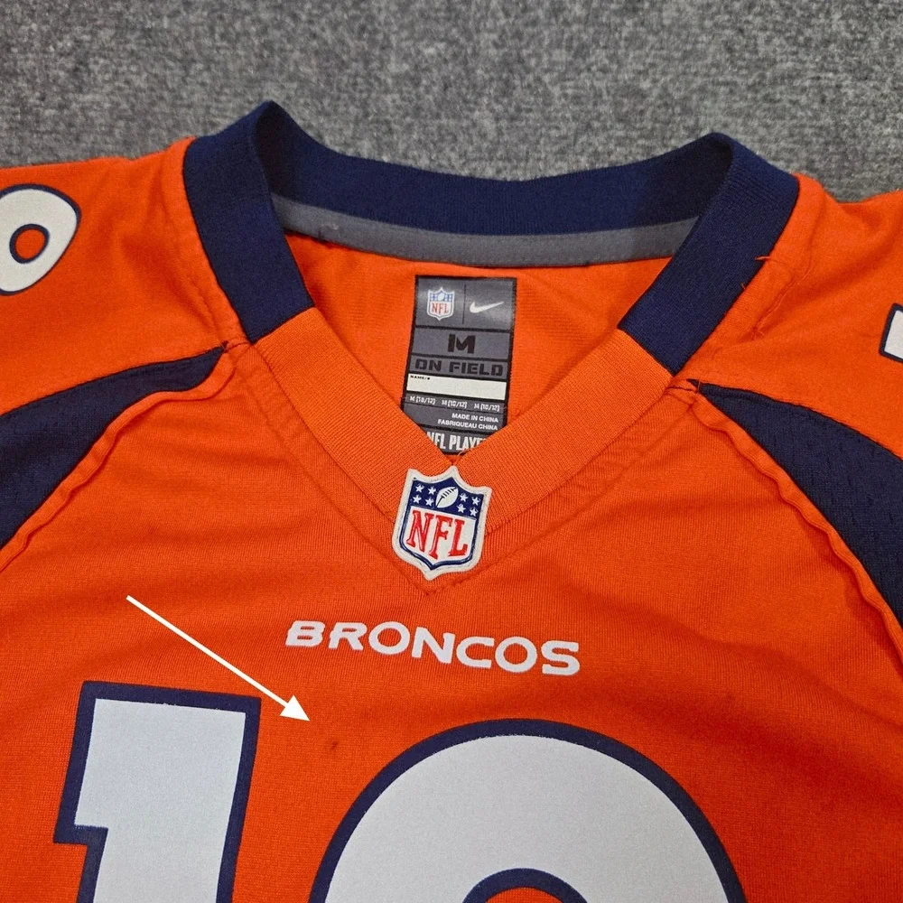 Denver Broncos Peyton Manning Jersey Youth‎ Large NFL Football Sportswear Fan